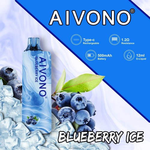 Vape Pen - Aivono AIM GUN 7000 P040XH104 yaban mersinli buz