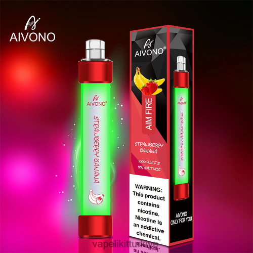 Vape Elektronik Sigara - Aivono AIM FIRE 1000 P040XH332 çilek muz