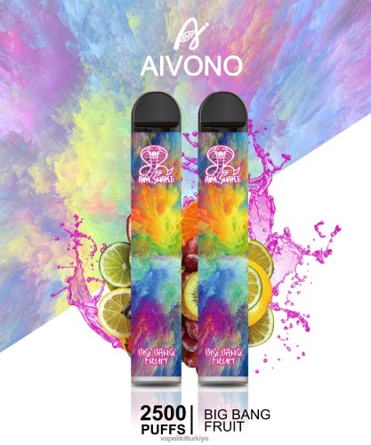 Vape Elektronik Sigara - Aivono AIM SNAKE 2500 P040XH322 büyük patlama meyvesi