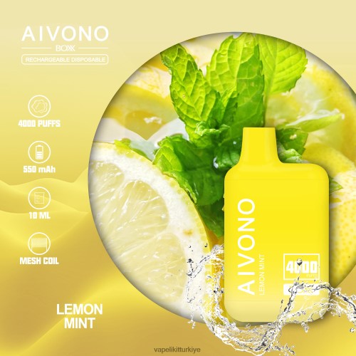 Vape Mate - Aivono AIM BOXX 4000 P040XH230 limon nane