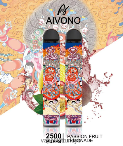 Vape Mate - Aivono AIM SNAKE 2500 P040XH315 tutku meyveli limonata