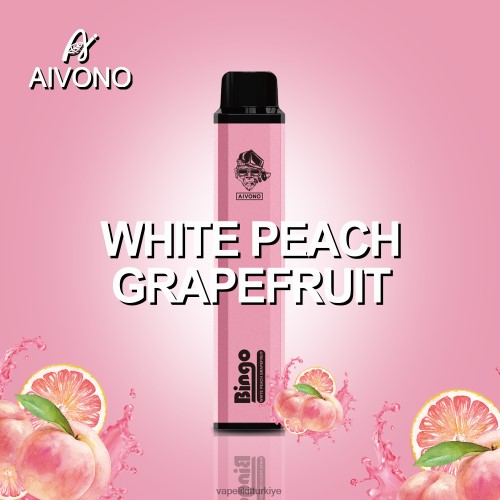 Vape Pen - Aivono AIM BINGO 4000 P040XH134 beyaz şeftali greyfurt