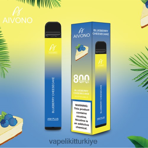 Vape Pen - Aivono AIM PLUS 800 P040XH174 yaban mersinli cheesecake