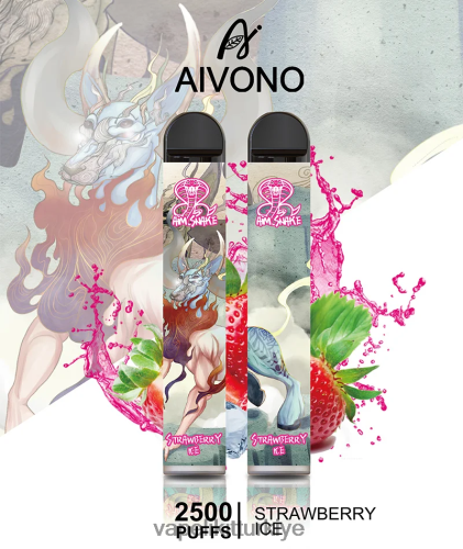 Vape Pen - Aivono AIM SNAKE 2500 P040XH319 çilekli buz