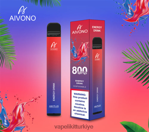 Vape Türkiye - Aivono AIM PLUS 800 P040XH201 enerji içeceği