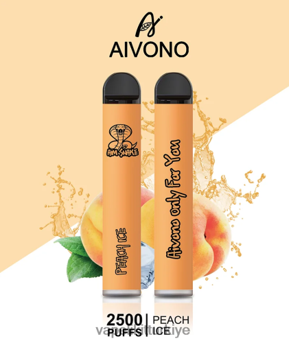 Vape Türkiye - Aivono AIM SNAKE 2500 P040XH316 şeftalili buz