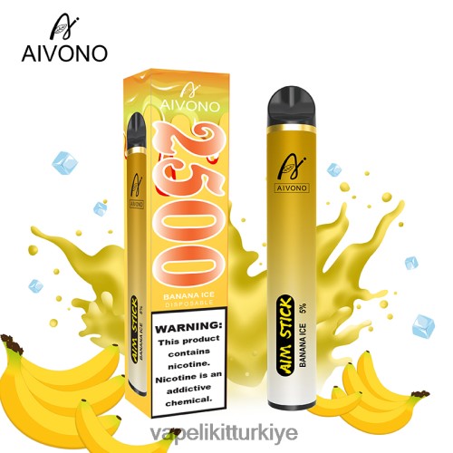 Vape Türkiye - Aivono AIM STICK 2500 P040XH151 muzlu buz