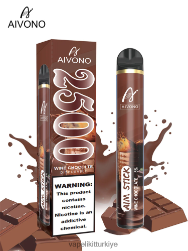 Vape Türkiye - Aivono AIM STICK 2500 P040XH156 şarap çikolata