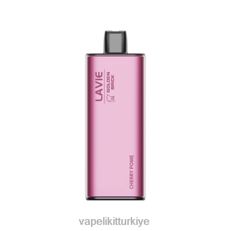 Vape Elektronik Sigara - LAVIE GOLDEN BRICK 10000 nefes kiraz çekirdeği R448057