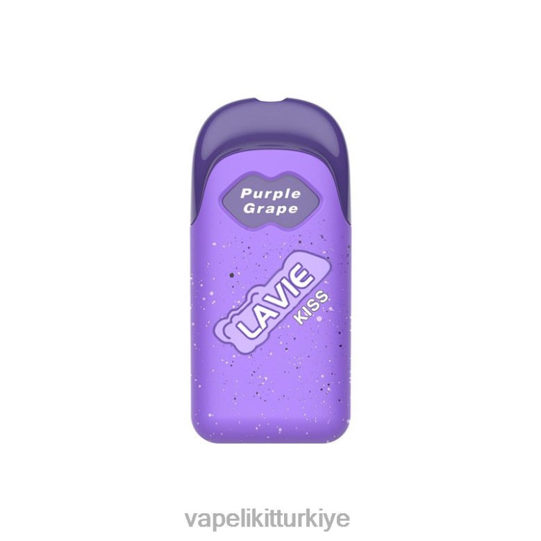 Vape Elektronik Sigara - LAVIE KISS 8000 nefes mor üzüm R4480112