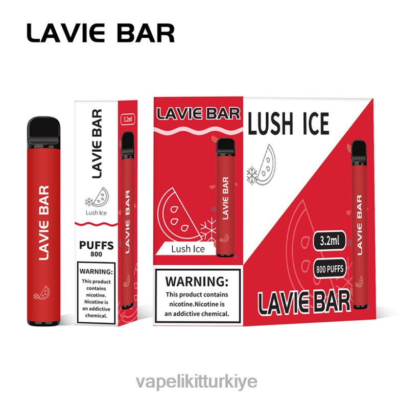 Vape Likit - LAVIE BAR 800 nefes yemyeşil buz R4480308
