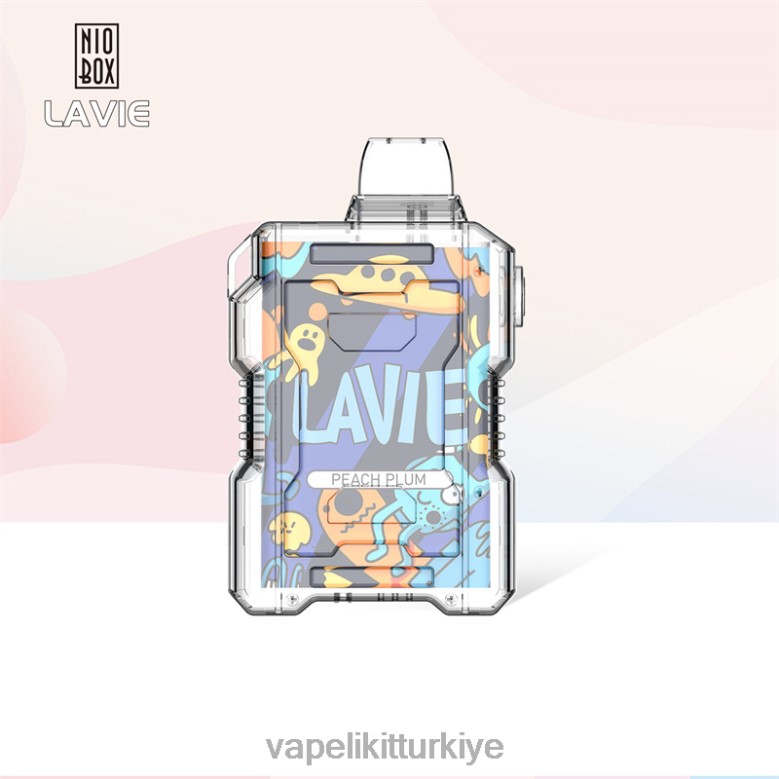 Vape Likit - LAVIE NIO BOX 9000 nefes şeftali eriği R4480198