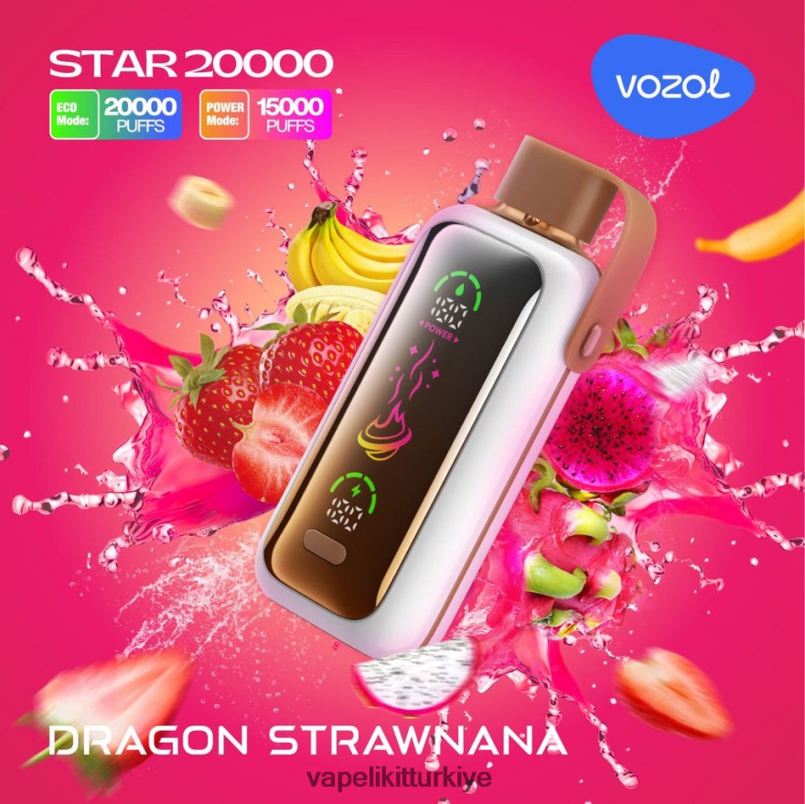 Vape Likit - VOZOL STAR 20000 60BP848 ejderha samannana