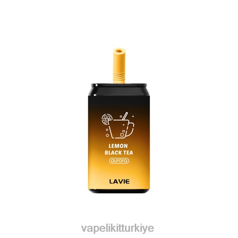 Vape Mate - LAVIE Aurora 11000 nefes limonlu siyah çay R4480150