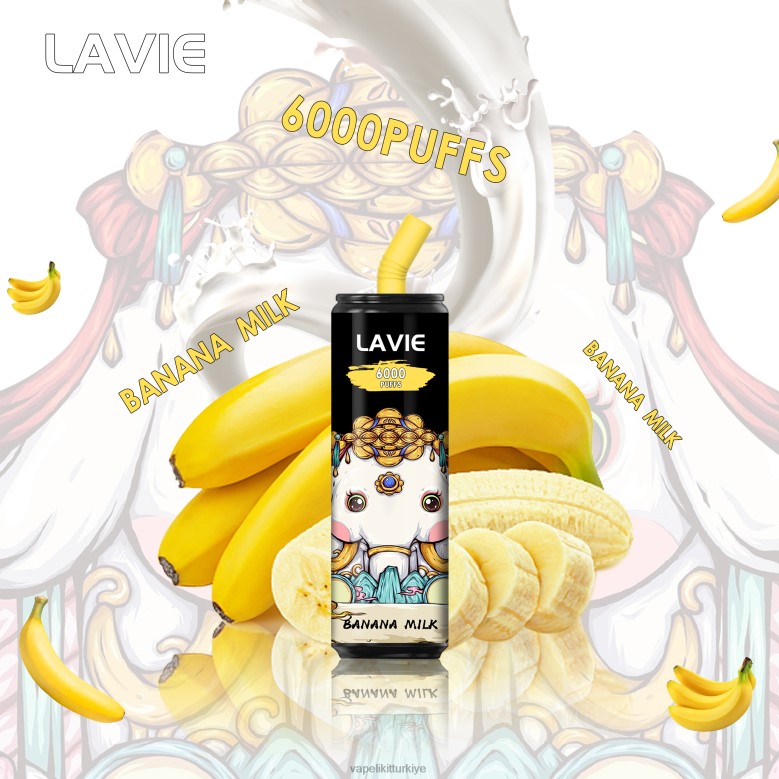 Vape Pen - LAVIE Coke BAR 6000 nefes muz sütü R4480274
