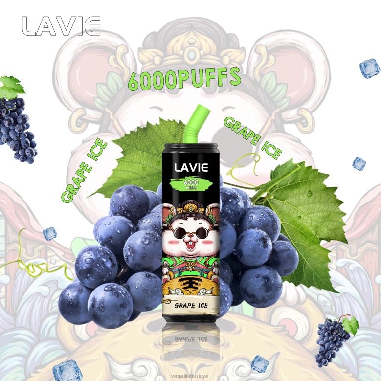 Vape Pen - LAVIE Coke BAR 6000 nefes üzüm buzu R4480269