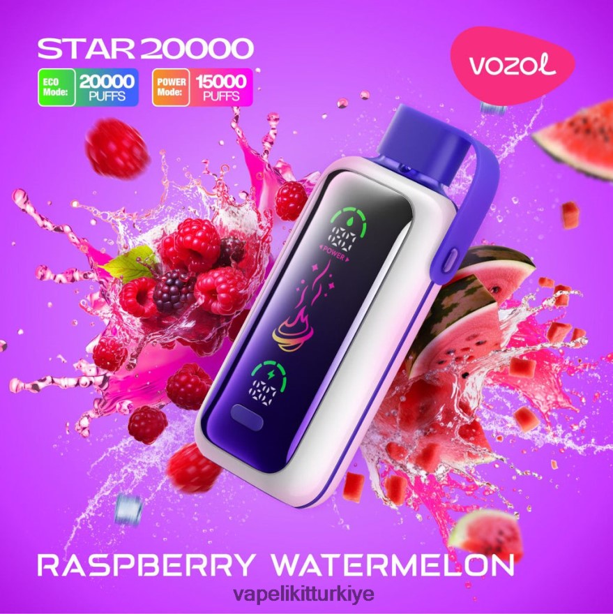 Vape Pen - VOZOL STAR 20000 60BP8419 ahududu karpuz