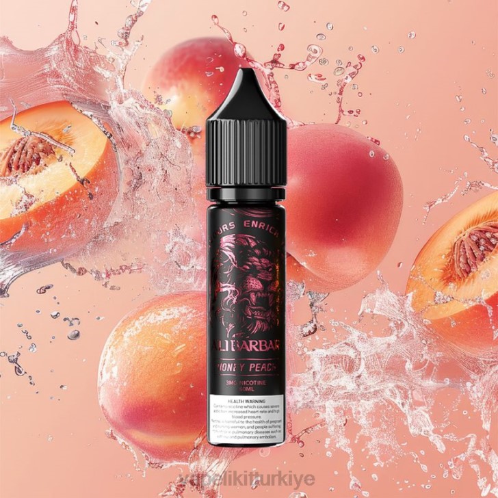 Vape Türkiye - Alibarbar nargile oniks bal şeftali PRP2106