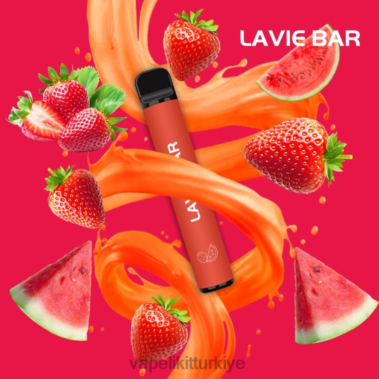 Vape Türkiye - LAVIE BAR %2 versiyon 800 puf pembe limonata R4480326
