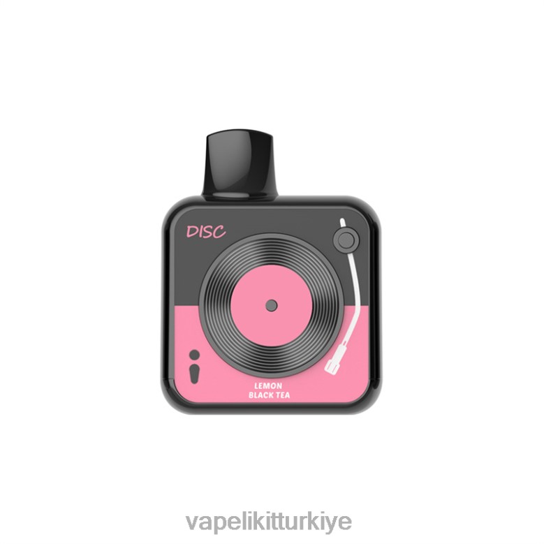 Vape Türkiye - LAVIE DISC 10000 nefes limonlu siyah çay R4480156
