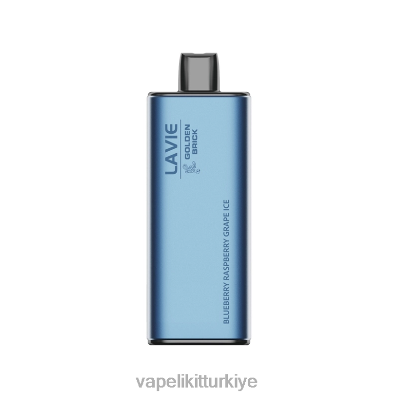 Vape Türkiye - LAVIE GOLDEN BRICK 10000 nefes yaban mersini ahududu üzüm buz R448056