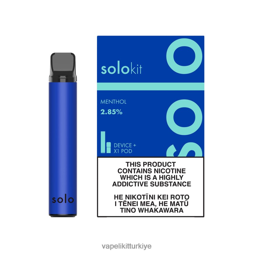 Vape Elektronik Sigara - Solo kapsül kiti mentol 66LL6D47