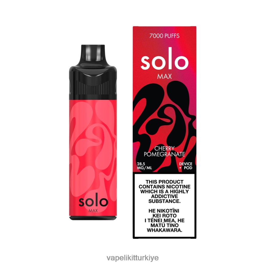 Vape Türkiye - Solo MAX kapsül kiti kiraz nar 66LL6D66
