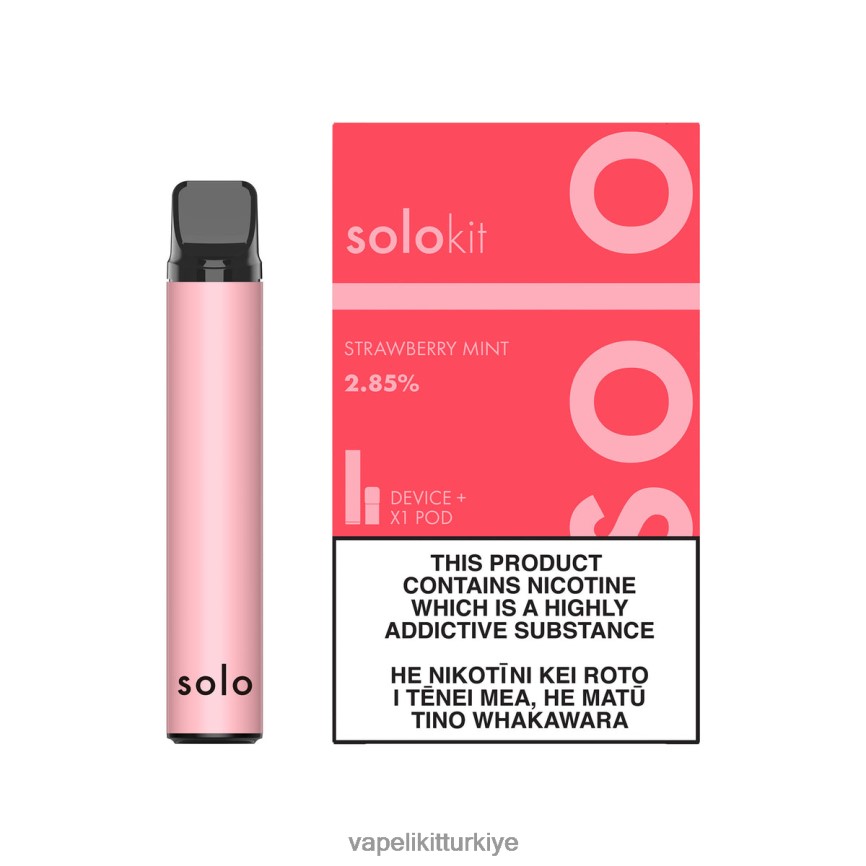 Vape Türkiye - Solo kapsül kiti çilek nane 66LL6D41