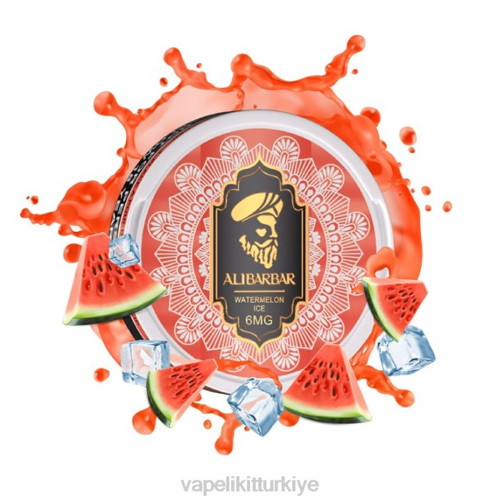 Vape Pen - Alibarbar nikotin torbalar karpuz buzu PRP294