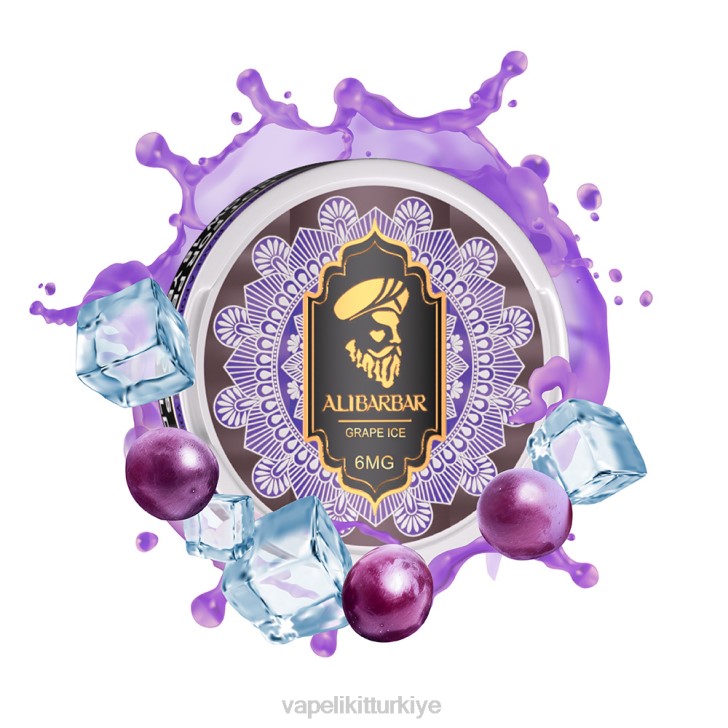 Vape Türkiye - Alibarbar nikotin torbalar limonlu mango PRP286