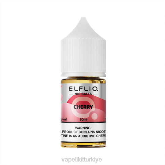 Vape Likit - ELFBAR ELFLIQ Nic Tuz 30ml kiraz JV8613