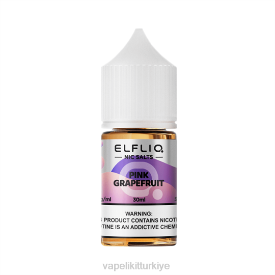 Vape Pen - ELFBAR ELFLIQ Nic Tuz 30ml pembe greyfurt JV8624