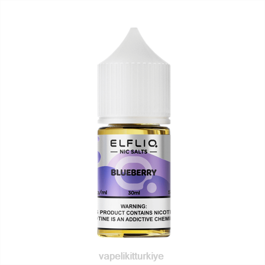 Vape Türkiye - ELFBAR ELFLIQ Nic Tuz 30ml Yabanmersini JV8611