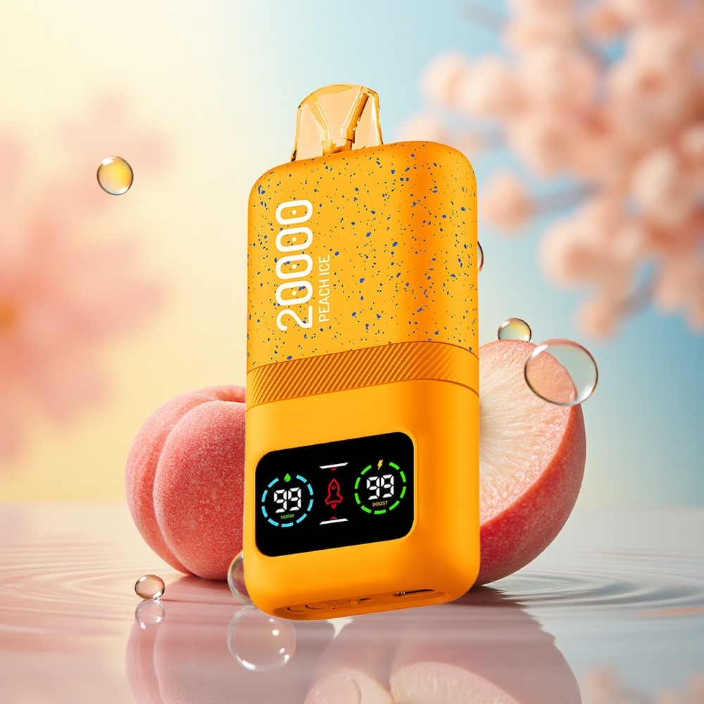 Aivono Aim Magic 20000 Şeftali Buzu Nicotin%5 LCD 600mAh