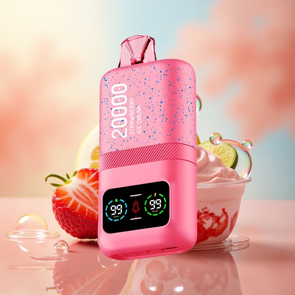 Aivono Aim Magic 20000 Çilekli Dondurma - %5 Nikotin - 600mAh