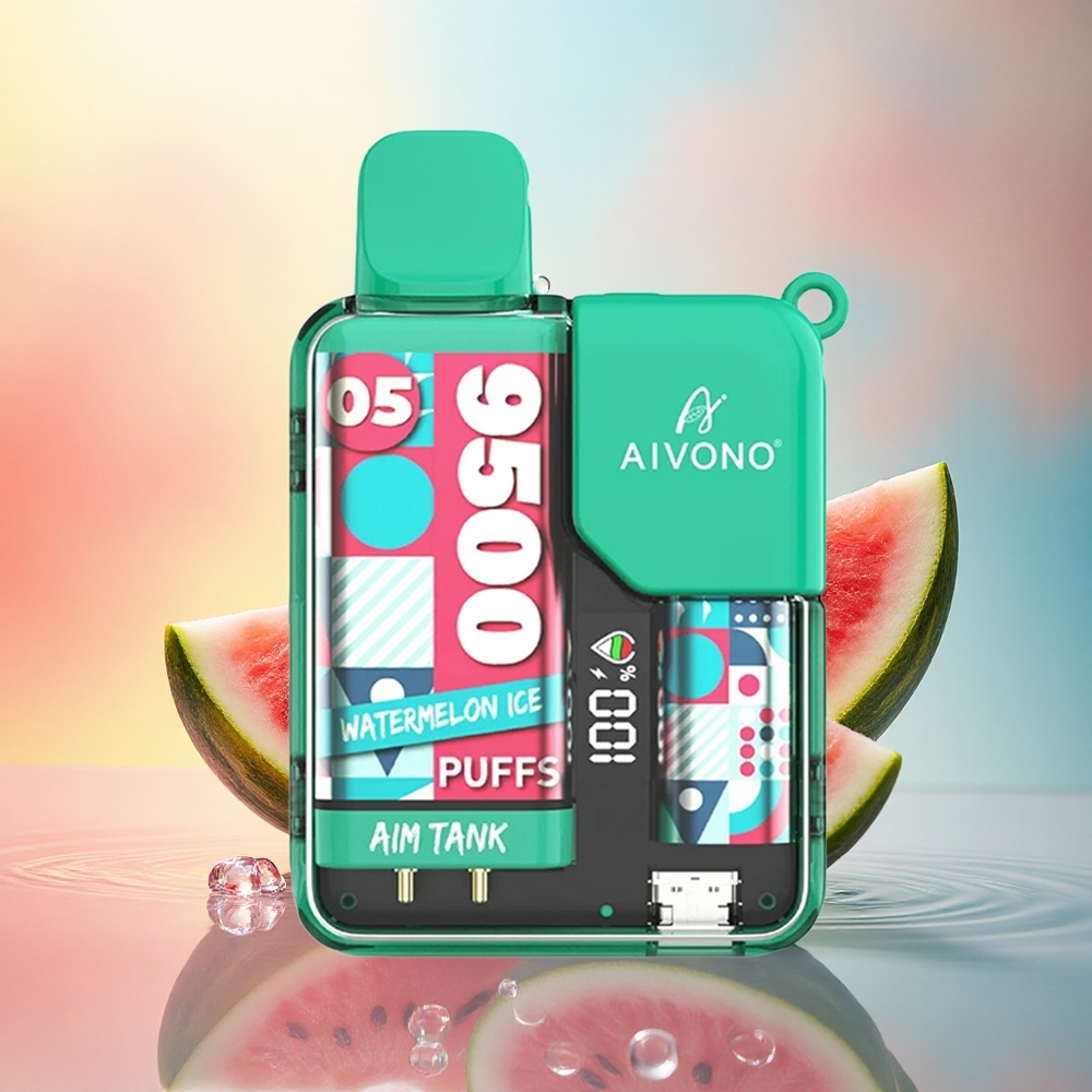 Aivono Aim Tank 9500 Karpuz Buzu 650mAh %5 Nikotin