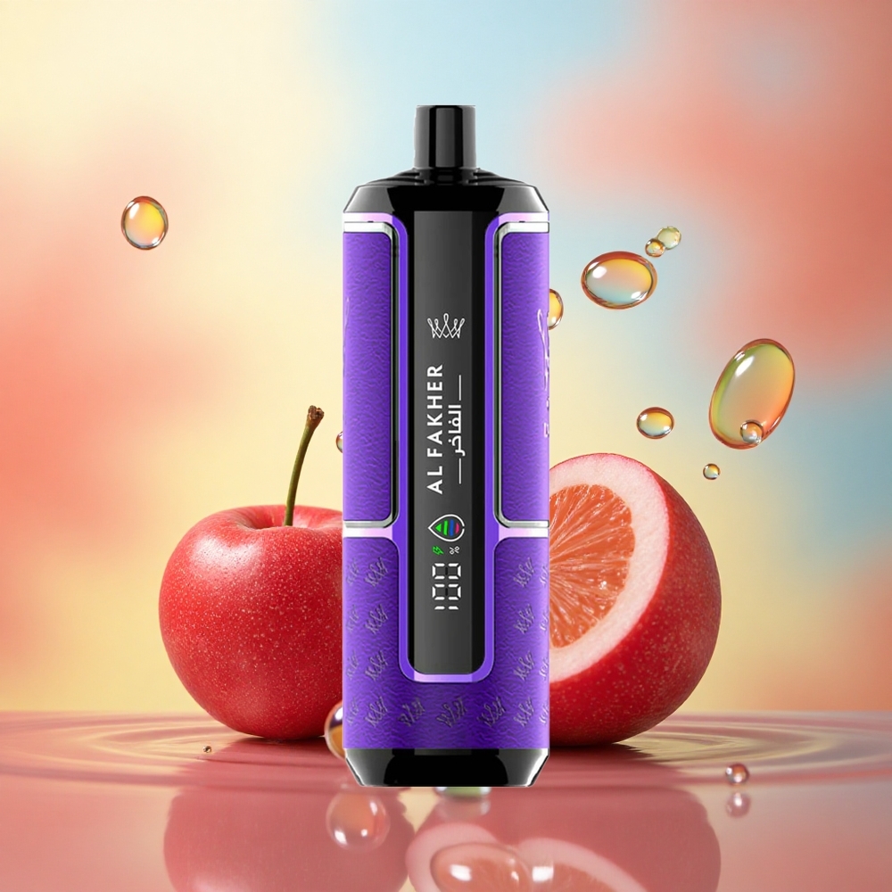 Al Fakher Crown Bar 15K Hypermax Kiraz Şenliği 600mAh DTL