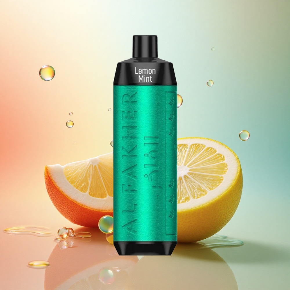 Al Fakher Crown Bar 8000 Crystal Limon Naneli 600mAh USB-C Şarj