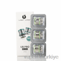 Elektronik Sigara Kalemi Vape Mate Kayıp Vape Ub Pro Yedek Bobinler 0.3ohm Ub Pro P3 Bobinleri