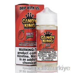 Vape Elektronik Sigara Kemerleri çilek - şeker Kralı - 100ml 0mg